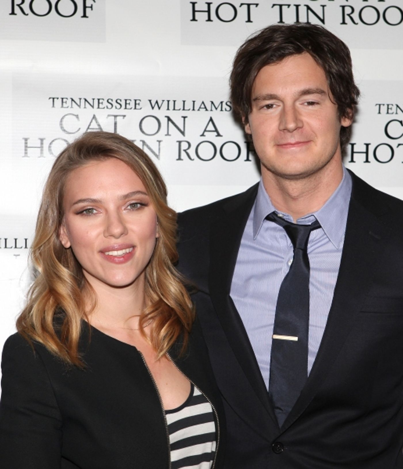 Photo Coverage: CAT ON A HOT TIN ROOF'S Benjamin Walker, Scarlett Johansson and More Meet the Press Image