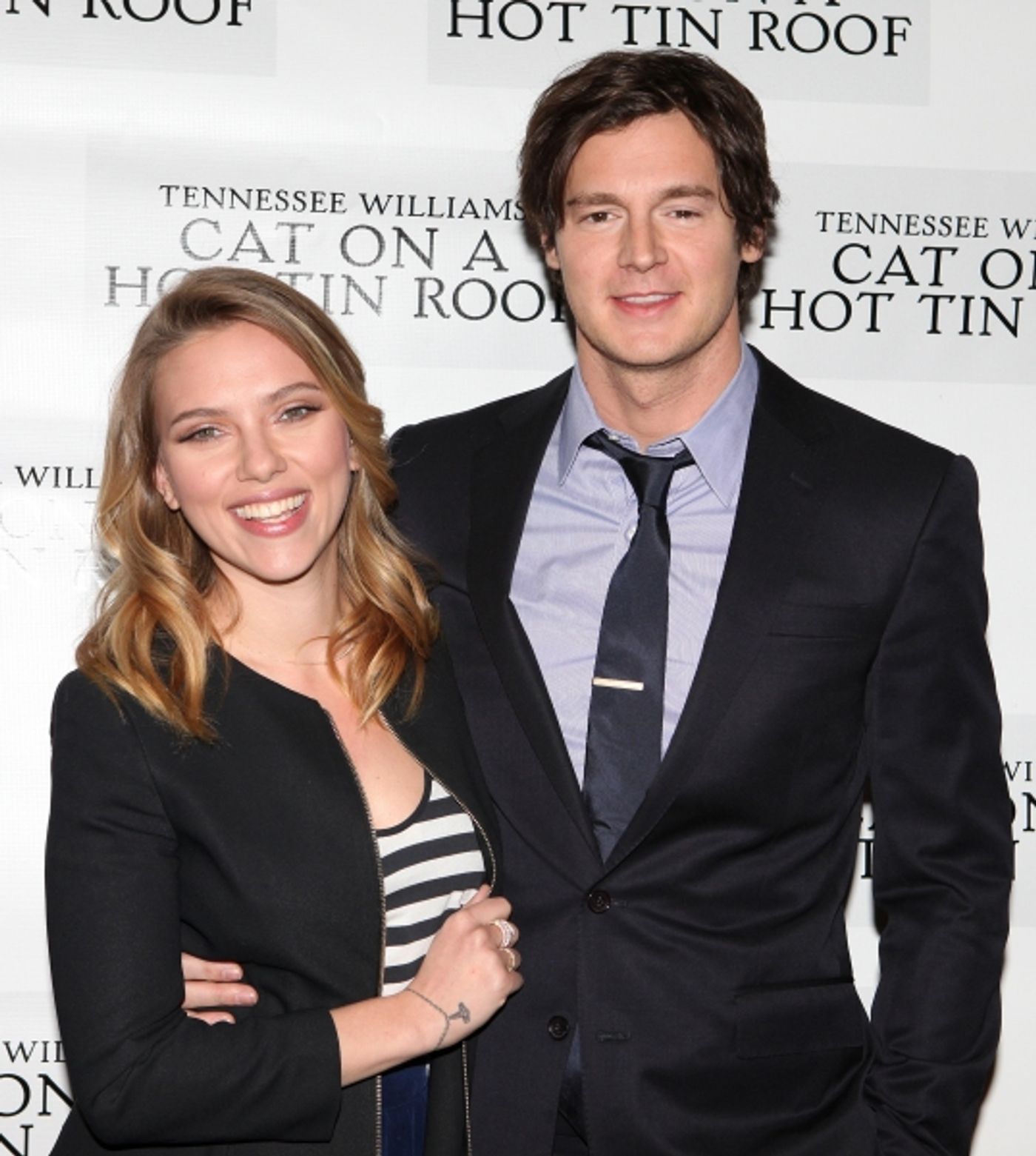Photo Coverage: CAT ON A HOT TIN ROOF'S Benjamin Walker, Scarlett Johansson and More Meet the Press Image