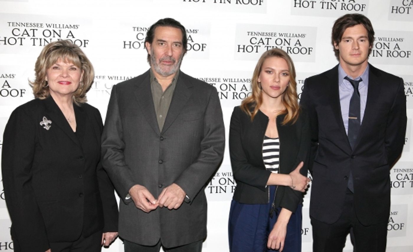 Photo Coverage: CAT ON A HOT TIN ROOF'S Benjamin Walker, Scarlett Johansson and More Meet the Press Image
