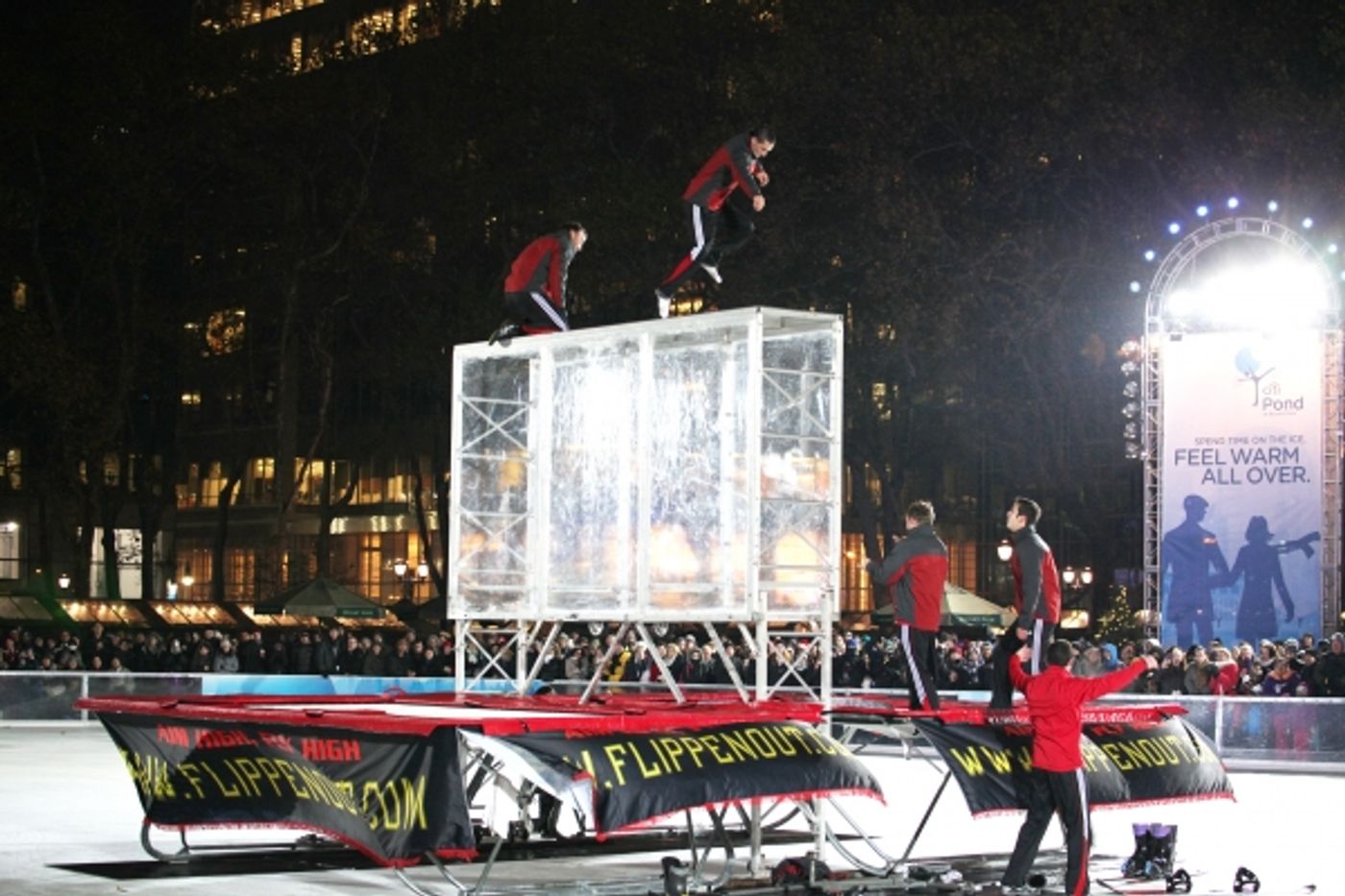 Photo Coverage: Bryant Park's Citi Pond Holiday Tree Lighting Ceremony  Image