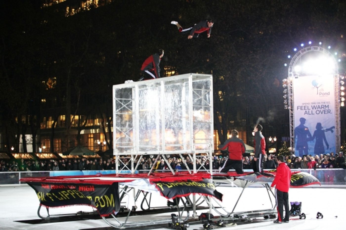 Photo Coverage: Bryant Park's Citi Pond Holiday Tree Lighting Ceremony  Image