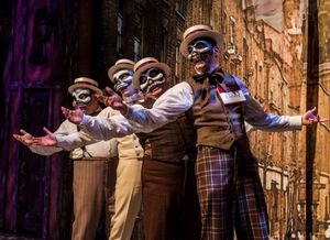 Larry Joe Campbell, Dan Castellaneta, Frank Caeti and Brian Stepanek @ BroadwayWorld Larry Joe Campbell, Dan Castellaneta, Frank Caeti and Brian Stepanek Photo