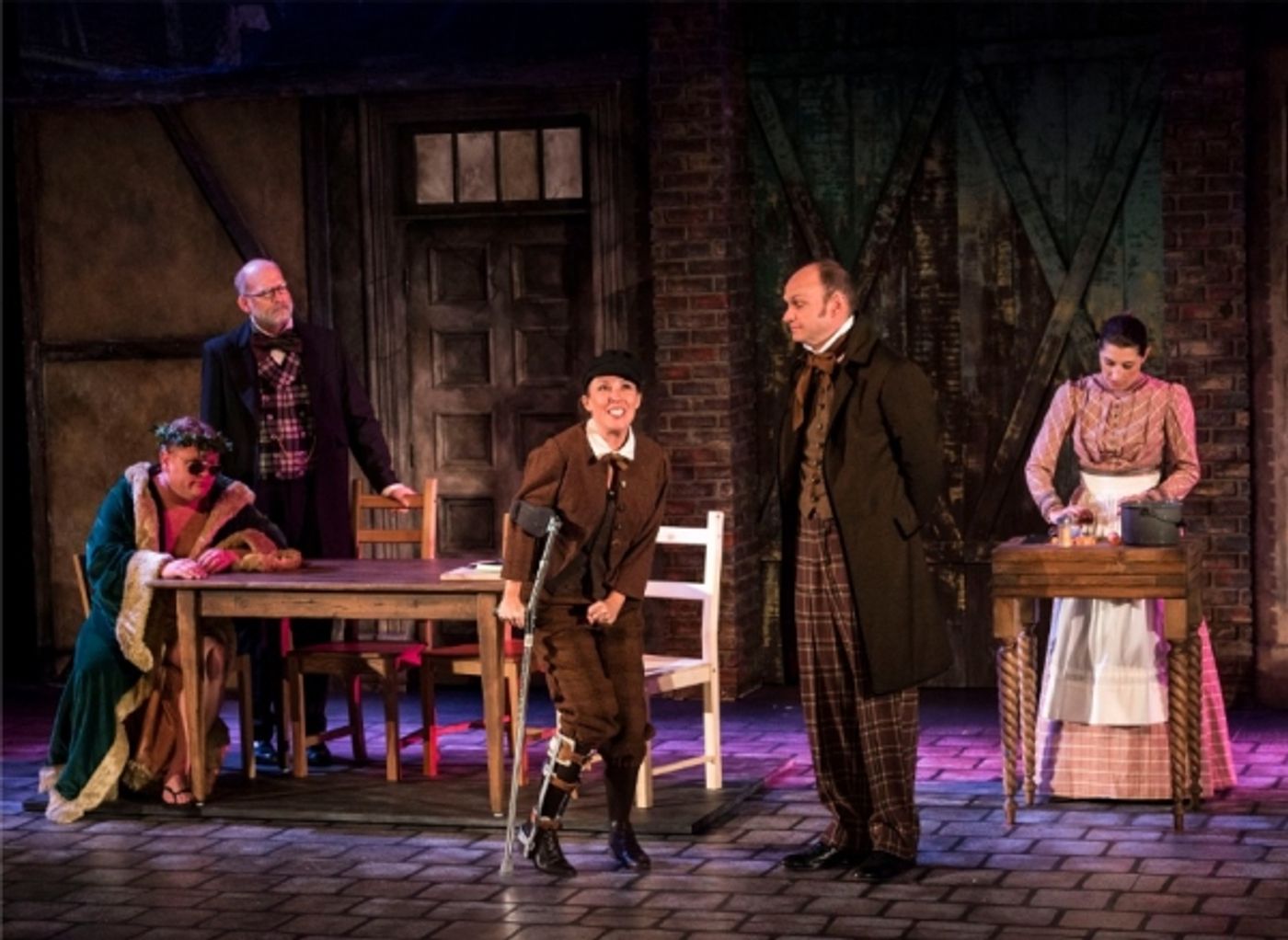 Photo Flash: First Look at CTG/Second City's A CHRISTMAS CAROL: TWIST YOUR DICKENS in LA! Photo Flash: First Look at CTG/Second City's A CHRISTMAS CAROL: TWIST YOUR DICKENS in LA! Image
