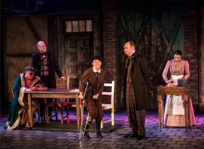 Larry Joe Campbell, Ron West, Jean Villepique, Brian Stepanek and Amanda Blake Davis Photo
