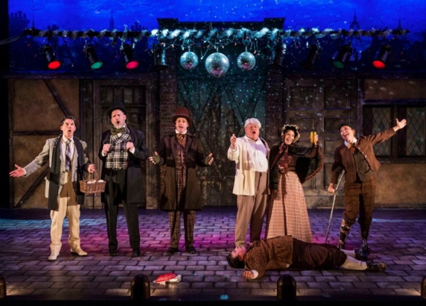 Photo Flash: First Look at CTG/Second City's A CHRISTMAS CAROL: TWIST YOUR DICKENS in LA! Photo Flash: First Look at CTG/Second City's A CHRISTMAS CAROL: TWIST YOUR DICKENS in LA! Image