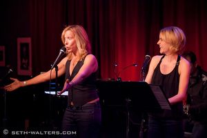 Amanda Green and Jenn Colella Photo