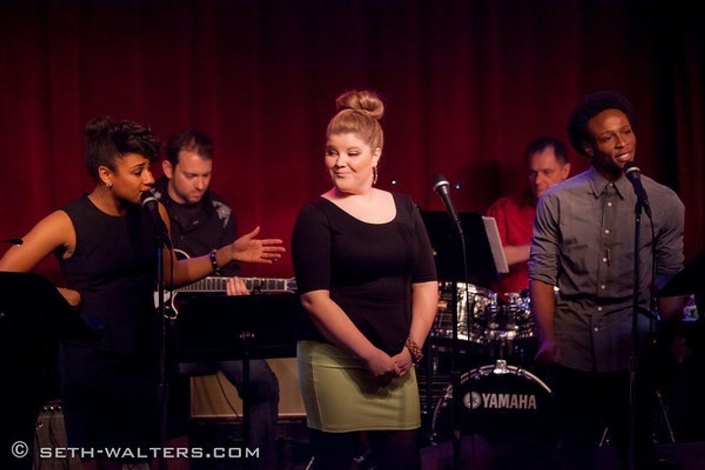 Photo Flash: Phish's Trey Anastasio and Amanda Green Preview HANDS ON A HARDBODY at Birdland  Image