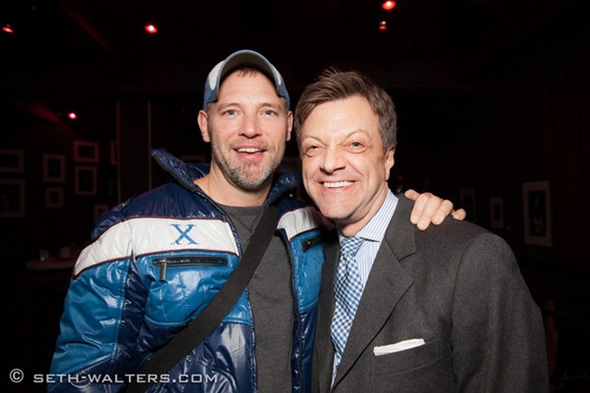 Jim Newman and Jim Caruso at 