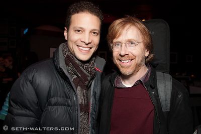 Justin Guarini and Trey Anastasio Photo