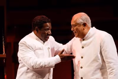 Cleavant Derricks and Larry Marshall  Photo