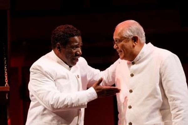 Cleavant Derricks and Larry Marshall  Photo