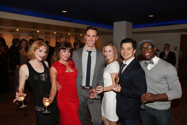From left, cast members Vanessa Sonon, Alex Mateo, Ryan Steer, Audrey Cardwell, Vince Photo