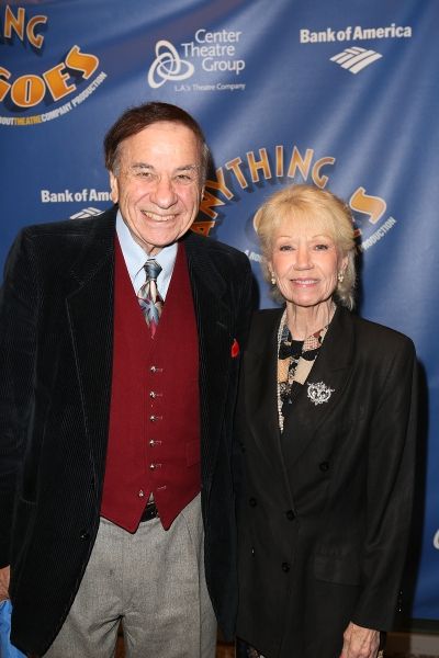 From left, Richard Sherman and Elizabeth Gluck pose during the arrival for the openin Photo