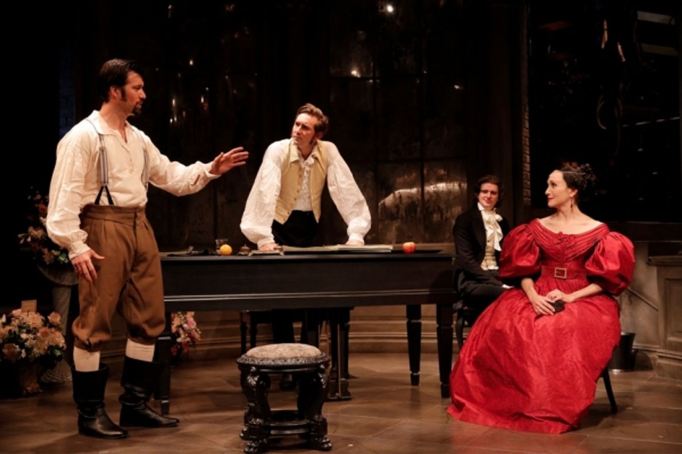 Photo Flash: First Look at Lee Pace, Bebe Neuwirth and More in MTC's GOLDEN AGE  Image