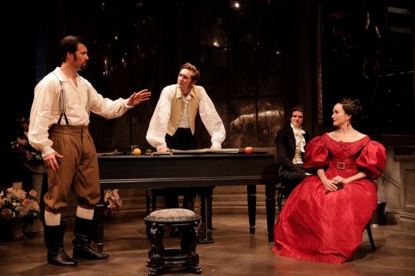 Lorenzo Pisoni, Lee Pace, Will Rogers and Bebe Neuwirth Photo