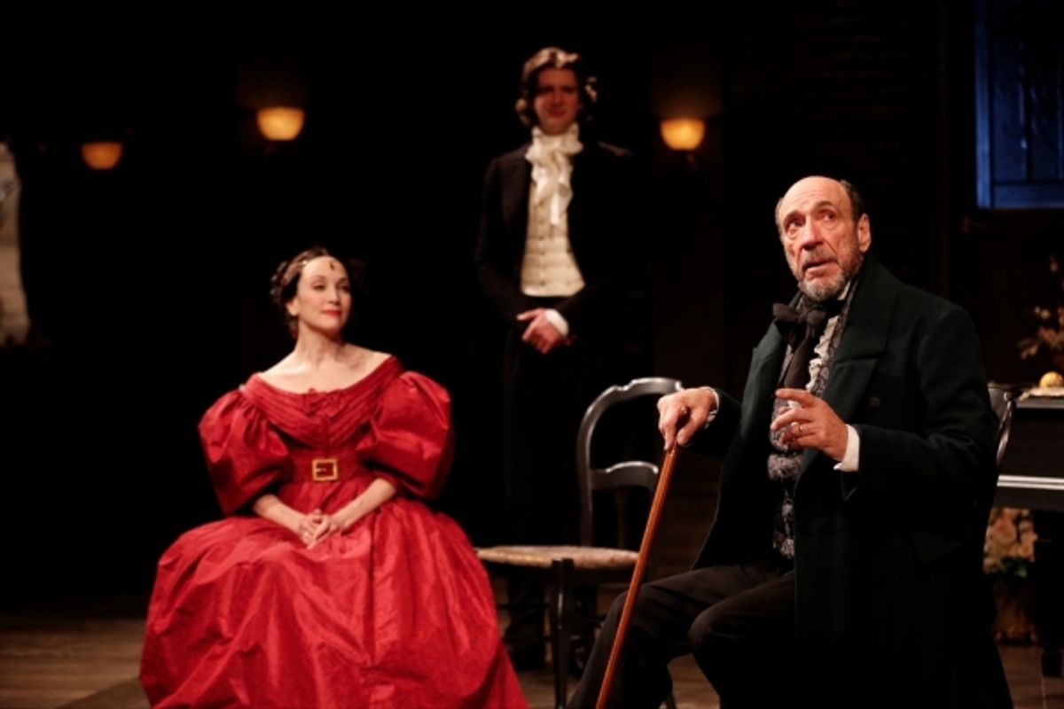 Bebe Neuwirth, Will Rogers and F. Murray Abraham as 'Gioacchino Rossini' at 