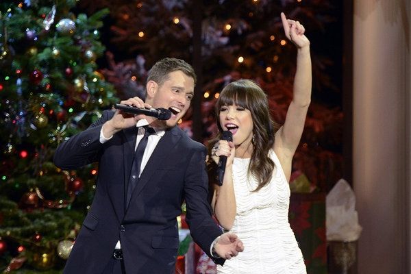 Michael Buble, Carly Rae Jepsen Photo