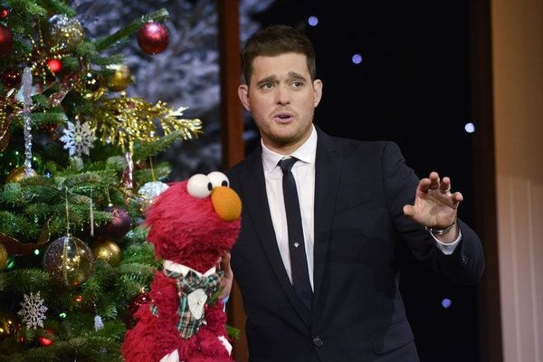 Elmo, Michael Buble Photo
