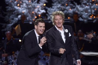 Michael Buble, Rod Stewart Photo