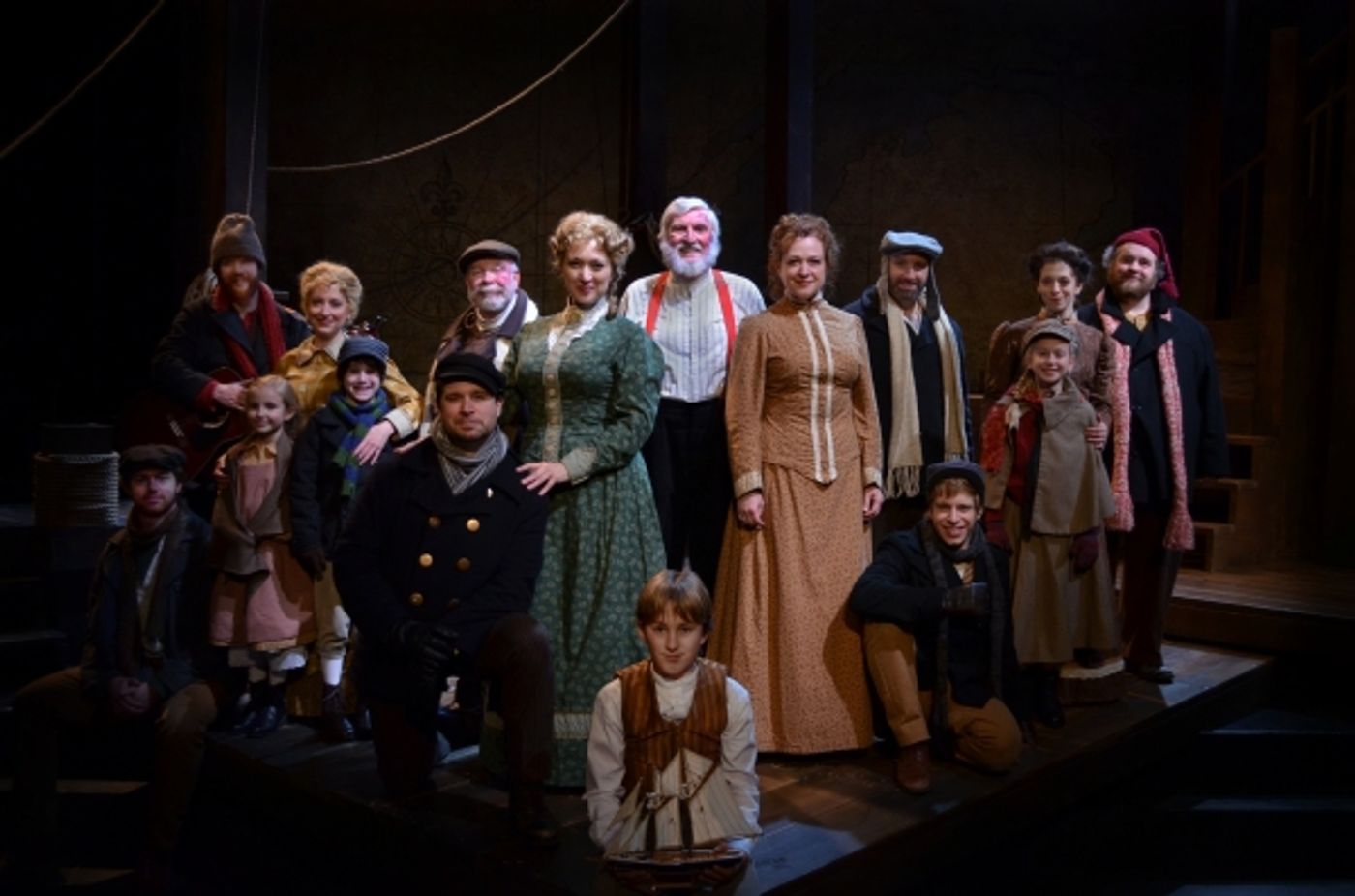 Photo Flash: First Look at Mercury Theater's THE CHRISTMAS SCHOONER  Image