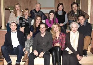 The Company - front row: Chris Perfetti, Elizabeth Marvel, Director Sam Gold, Maggie Grace, Ellen Burstyn, Ben Rappaport Back row: Cassie Beck, Maddie Corman, Reed Birney, Madeleine Martin, Mare Winningham & Sebastian Stan @ BroadwayWorld The Company - front row: Chris Perfetti, Elizabeth Marvel, Director Sam Gold, Maggie Photo