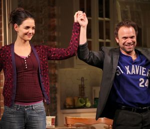 Katie Holmes & Norbert Leo Butz @ BroadwayWorld Katie Holmes & Norbert Leo Butz Photo
