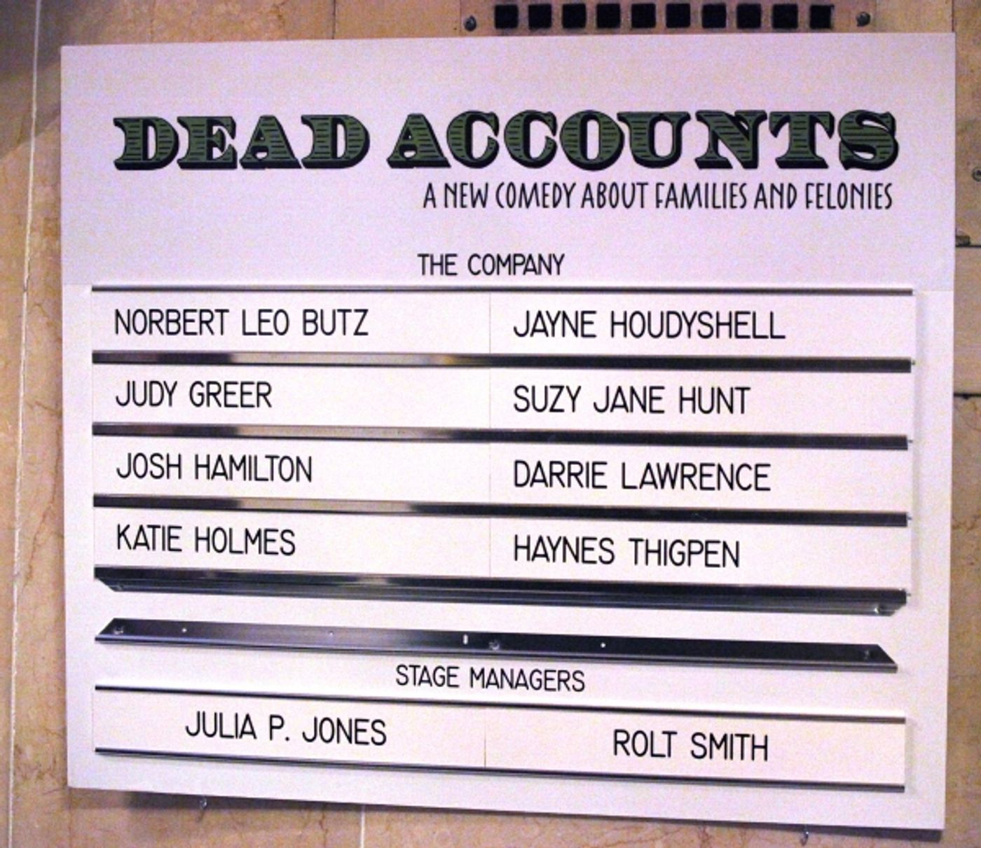 Photo Coverage: DEAD ACCOUNTS on Broadway - Opening Night Curtain Call Image