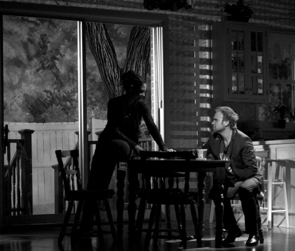 Katie Holmes & Norbert Leo Butz at 