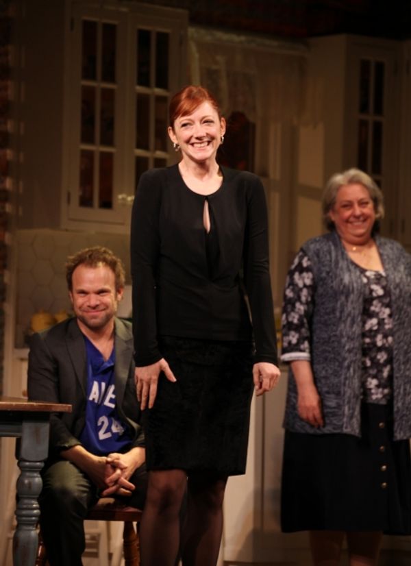 Norbert Leo Butz, Judy Greer & Jayne Houdyshell Photo