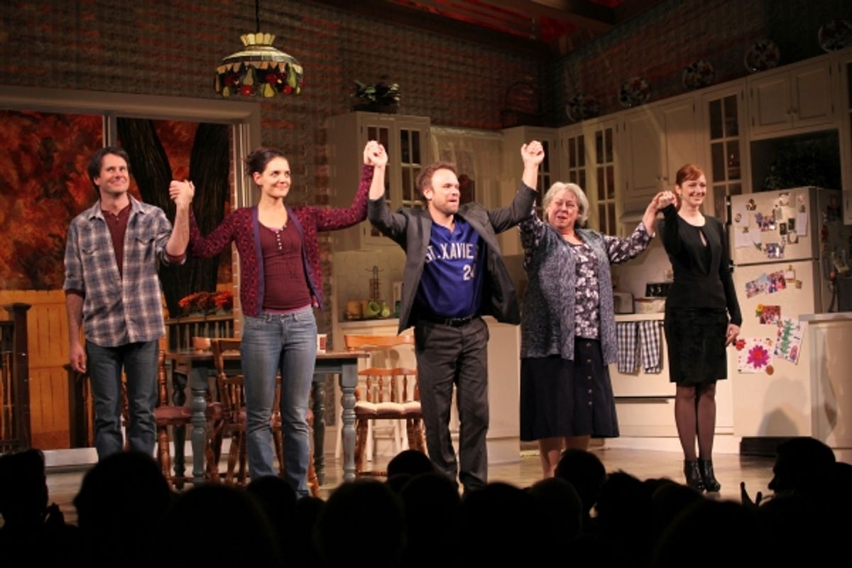 Josh Hamilton, Katie Holmes, Norbert Leo Butz, Jayne Houdyshell & Judy Greer at 