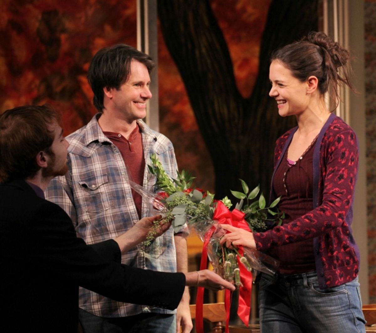 Josh Hamilton & Katie Holmes at 