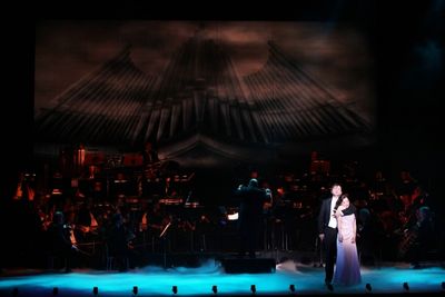 Christian Alexander MÃƒÂ¼ller (Phantom) Lisa Antoni (Christine) Photo