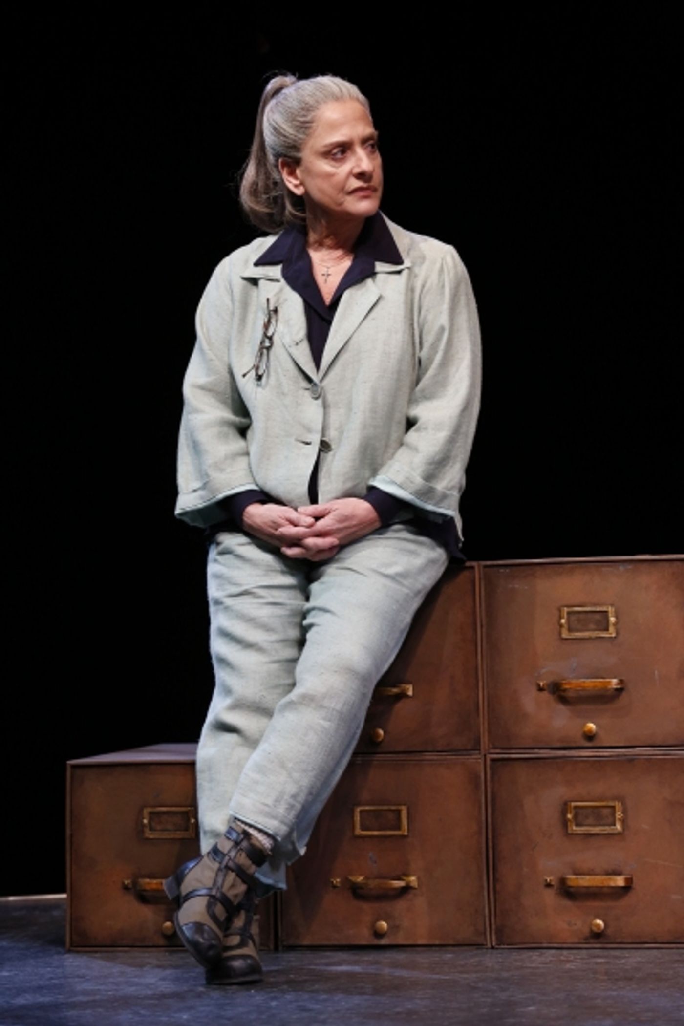 Photo Flash: First Look at Patti LuPone and Debra Winger in David Mamet's THE ANARCHIST!  Image