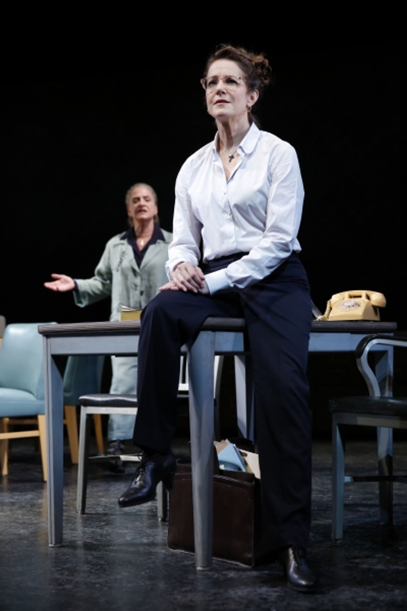 Photo Flash: First Look at Patti LuPone and Debra Winger in David Mamet's THE ANARCHIST!  Image