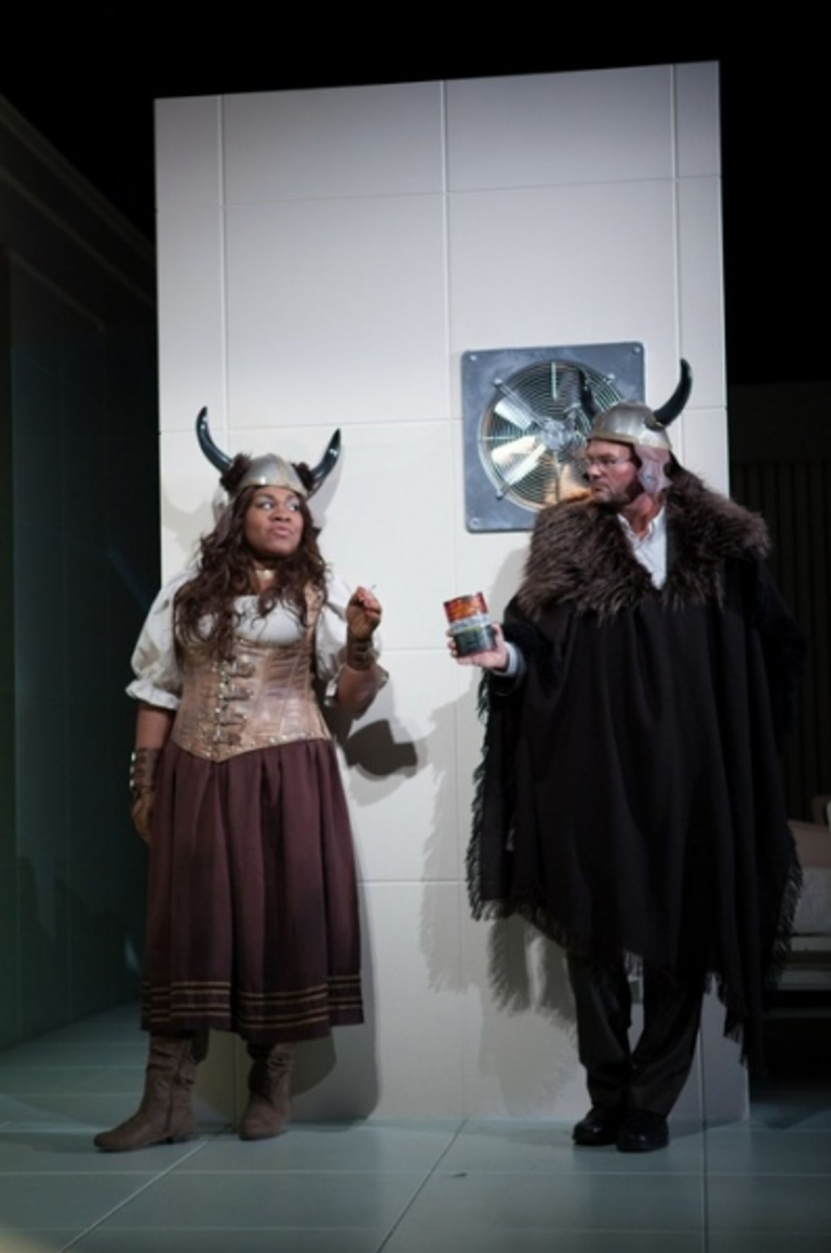 Da'Vine Joy Randolph and Chris Bauer at 