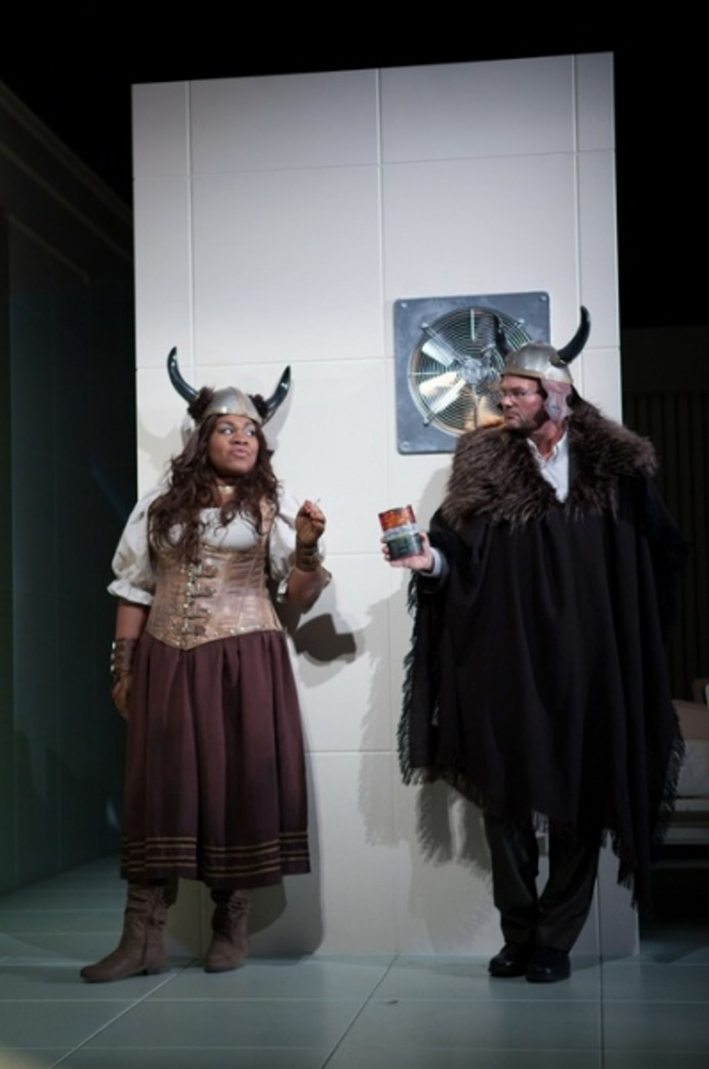 Photo Flash: First Look at Chris Bauer, Da'Vine Joy Randolph and More in Atlantic Theater's WHAT RHYMES WITH AMERICA  Image