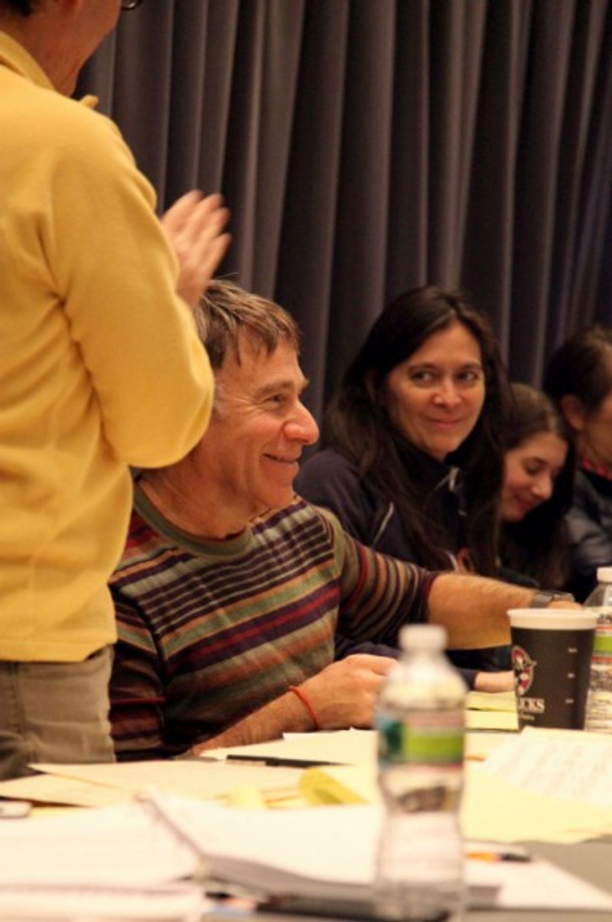 Composer Stephen Schwartz and Director Diane Paulus at 