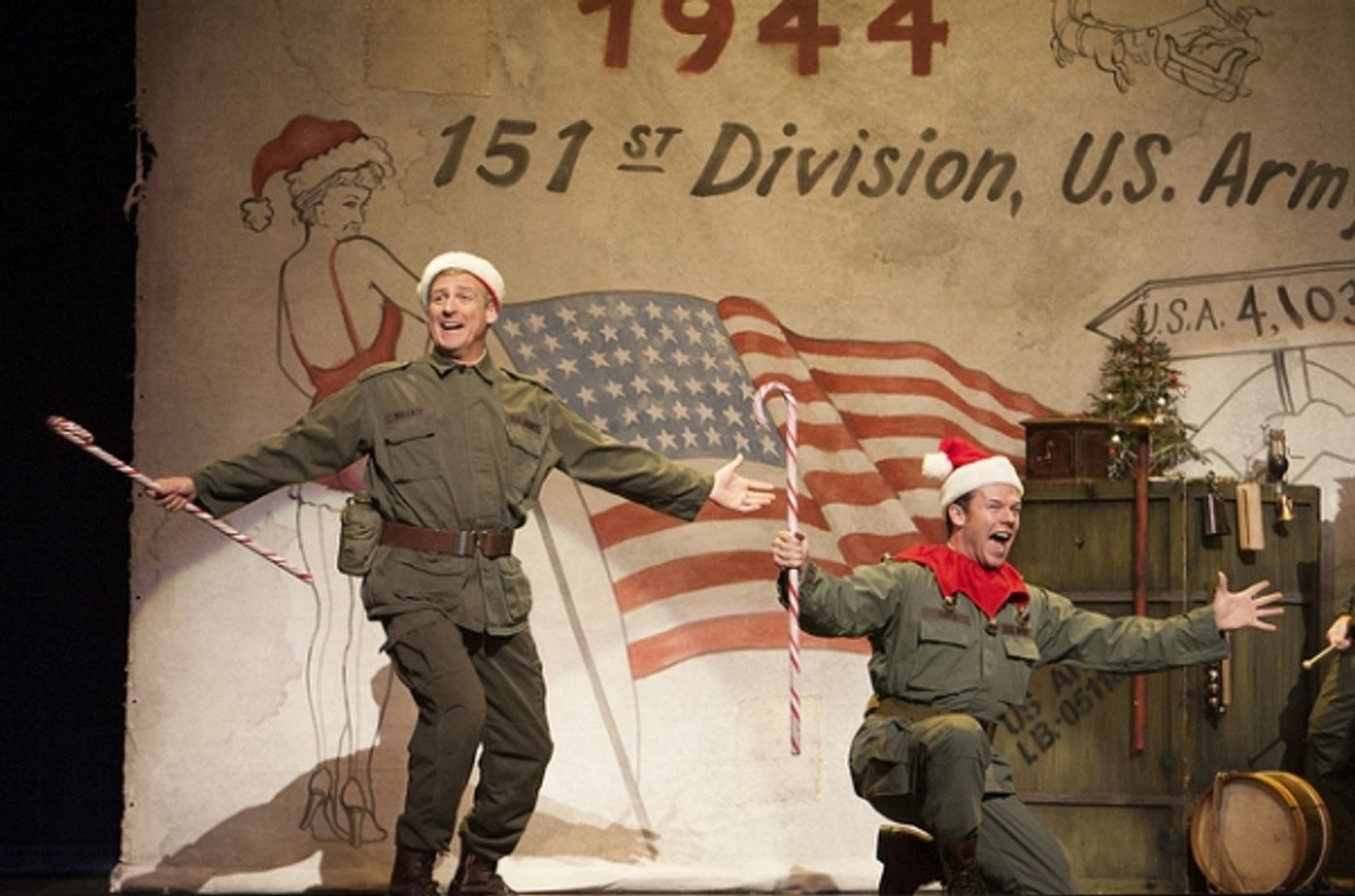 Photo Flash: First Look at Nicolas Dromard, Tom Galantich and More in IRVING BERLIN'S WHITE CHRISTMAS at The Denver Center Photo Flash: First Look at Nicolas Dromard, Tom Galantich and More in IRVING BERLIN'S WHITE CHRISTMAS at The Denver Center Image