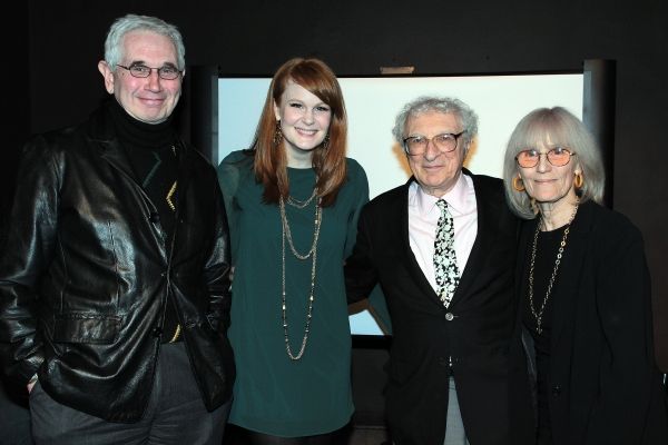 David Finkle, Kate Baldwin, Sheldon Harnick Photo