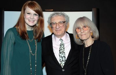Kate Baldwin, Sheldon Harnick, Margery Gray Harnick Photo