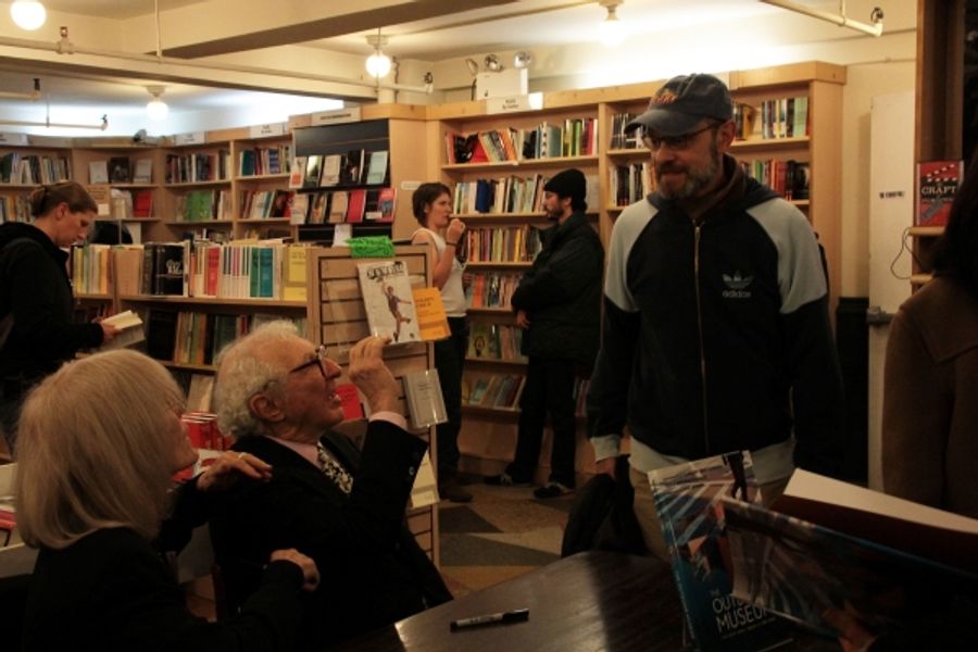 Photo Coverage: Sheldon & Margery Harnick Unveil OUTDOOR MUSEUM at Drama Book Shop Image