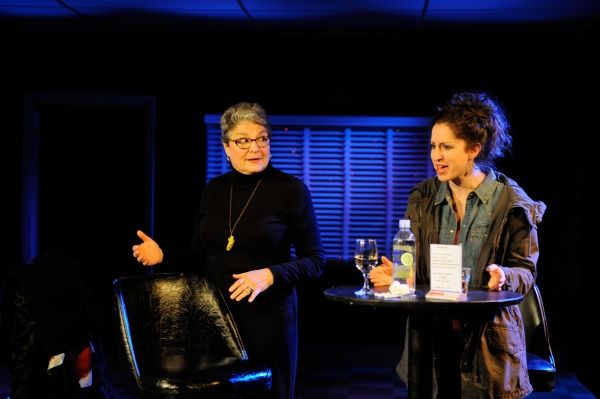 Anne Scurria as Zelda and Barrie Kreinik as graduate student Rachel Photo