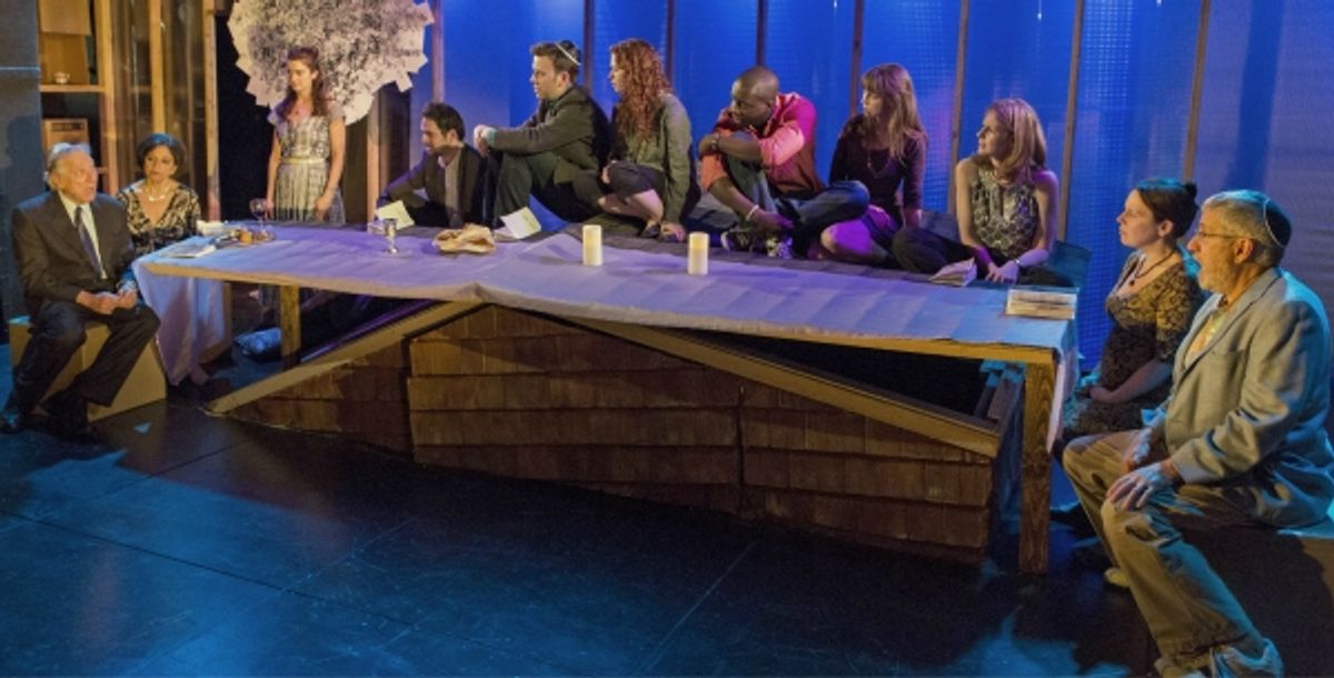 Greg Mullavey, Kathryn Kates, Gaby Hoffmann, Ryan Barry, Eric T. Miller, Melisa Breiner-Sanders, Andy Lucien, Natalie Kuhn, Abigail Rose Solomon, Sarah Winkler and John Michalski at 