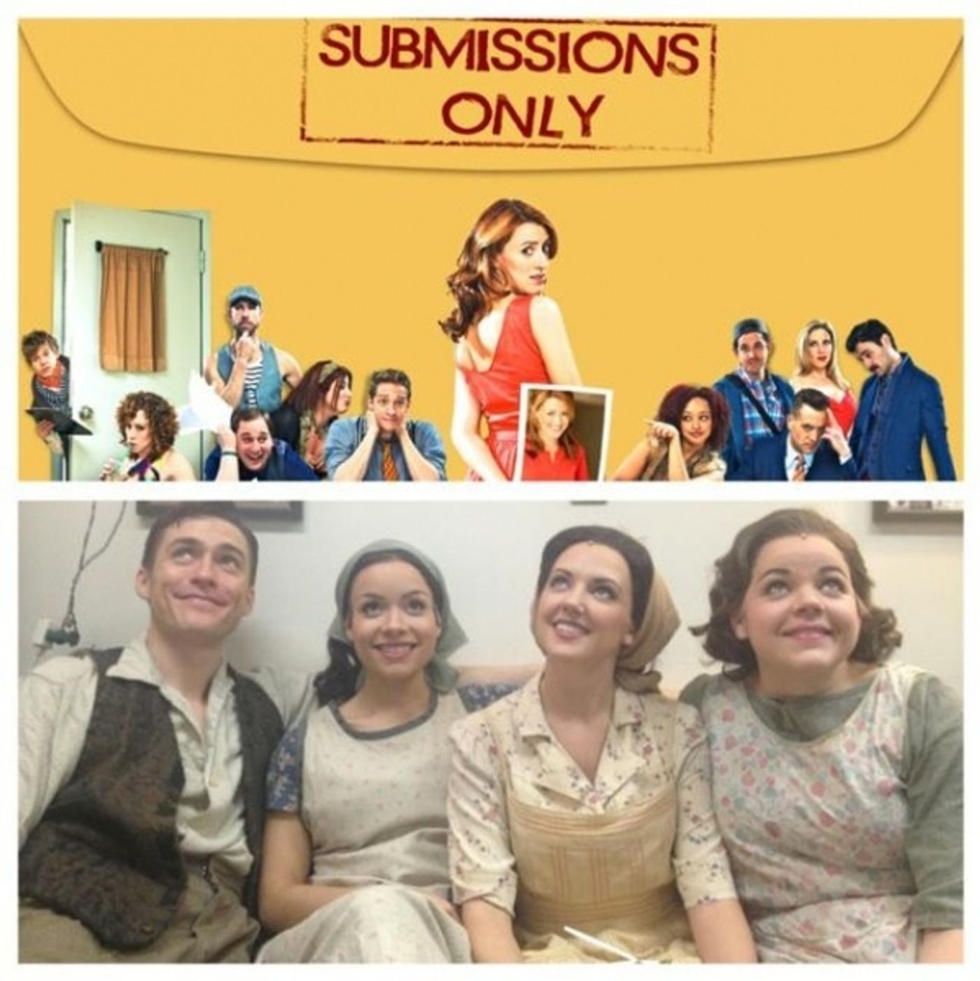 Photo Flash: Saturday Intermission Pics, Dec 1 - ANNIE's Lilla Crawford is 'Lincoln', Broadway Casts Show Solidarity and More! Image