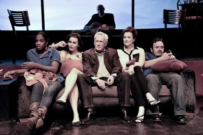  "Skybox" cast:  (L-R): Maisha Azadi, Chelsea Clime, Bill Tatum, Rachjel Daye Adams,  Photo