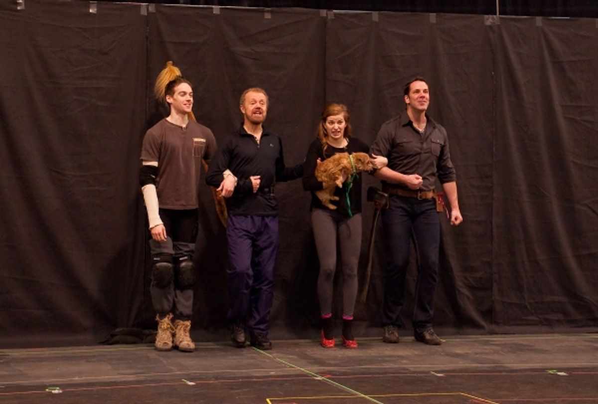 Jamie McKnight, Lee MacDougall, Danielle Wade and Mike Jackson at 