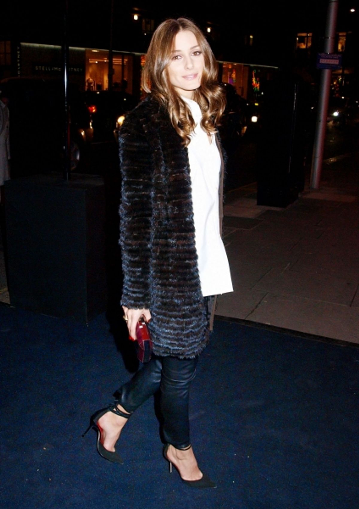 Olivia Palermo at Carolina Herrera Store Launch, London (Photo by Rex / Rex USA) at 