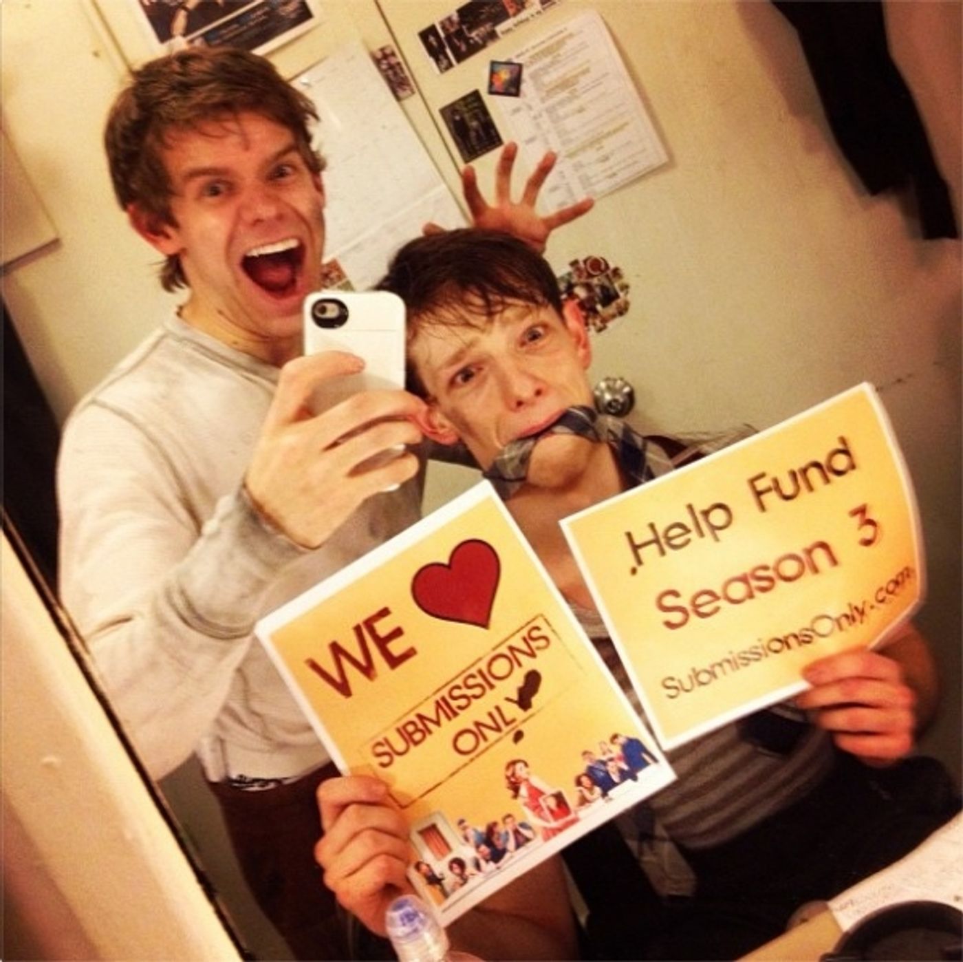 Photo Flash: Saturday Intermission Pics, Dec 1, Part 2 - Alan Menken Visits NEWSIES and More! Photo Flash: Saturday Intermission Pics, Dec 1, Part 2 - Alan Menken Visits NEWSIES and More! Image