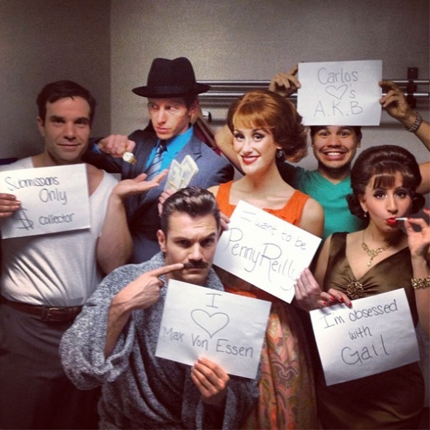 Photo Flash: Saturday Intermission Pics, Dec 1, Part 2 - Alan Menken Visits NEWSIES and More! Photo Flash: Saturday Intermission Pics, Dec 1, Part 2 - Alan Menken Visits NEWSIES and More! Image