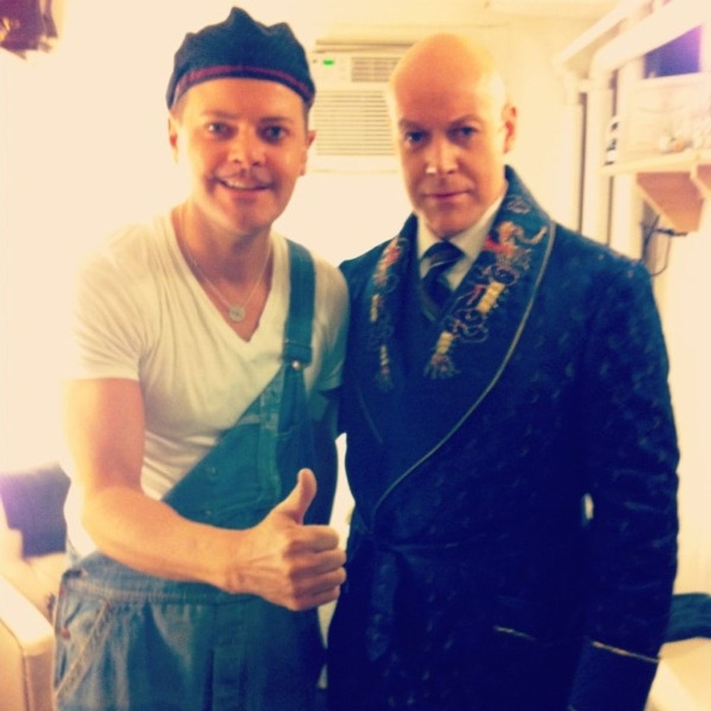 Photo Flash: Saturday Intermission Pics, Dec 1, Part 2 - Alan Menken Visits NEWSIES and More! Photo Flash: Saturday Intermission Pics, Dec 1, Part 2 - Alan Menken Visits NEWSIES and More! Image